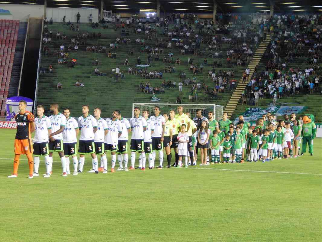 Uberlndia e Amrica se enfrentaram, no Parque do Sabi, pela sexta rodada do Campeonato Mineiro