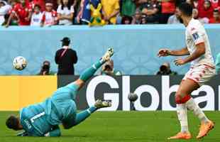 Fotos do jogo entre Tunsia e Austrlia, no Estdio Al Janoub, pela segunda rodada do Grupo D da Copa do Mundo do Catar