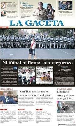 La Gaceta - Nem futebol nem festa: s vergonha