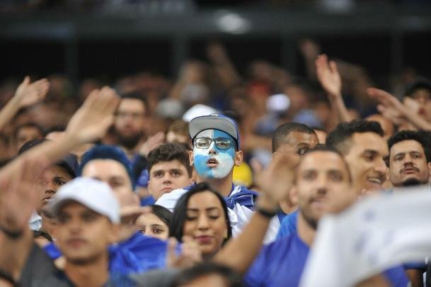 Torcida cruzeirense encheu o Mineiro em deciso com Flamengo na Copa Libertadores