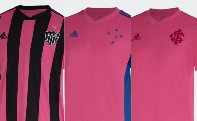 Modelos de Atltico, Cruzeiro e Internacional