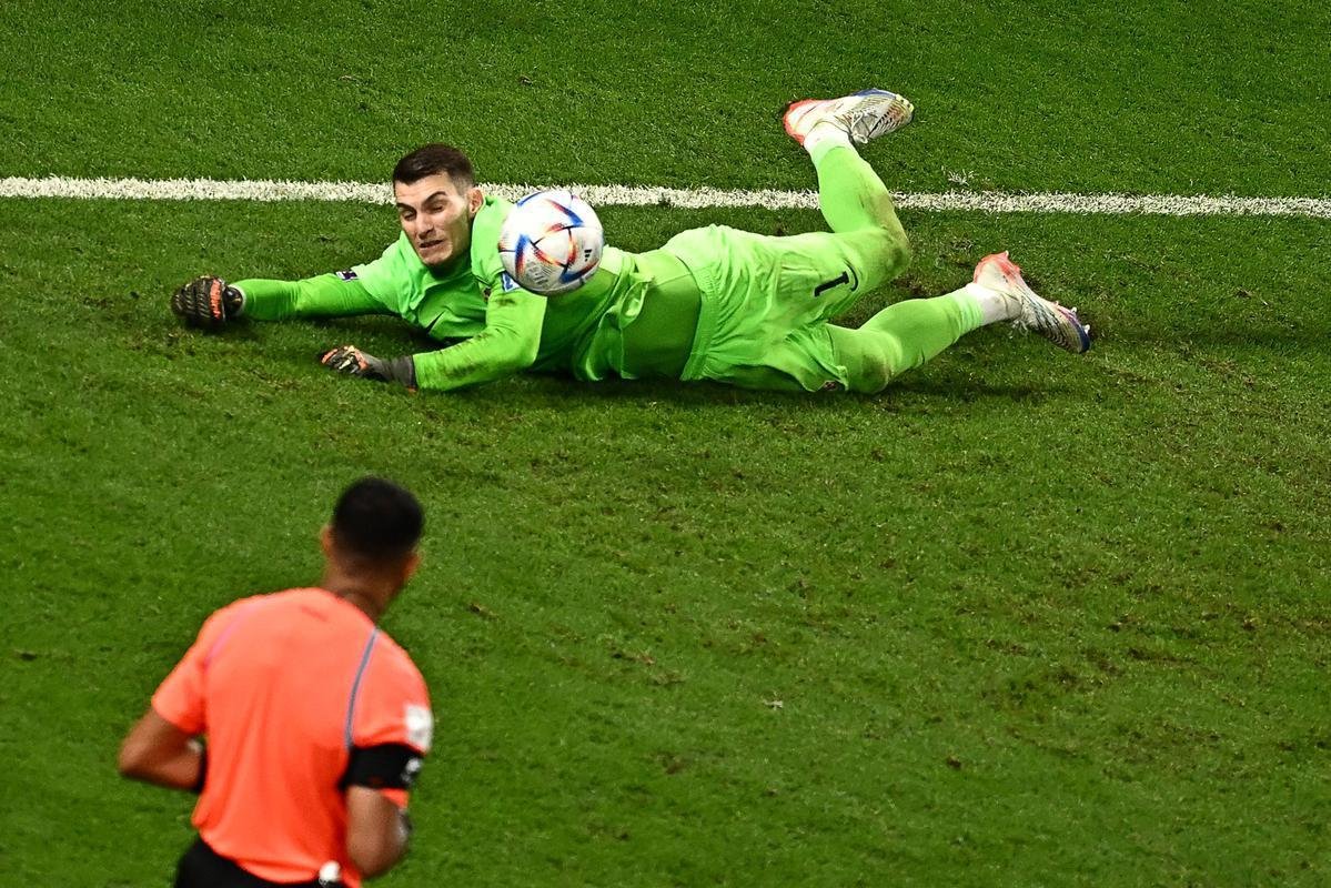 Cobranas de pnaltis no jogo Japo e Crocia, pelas oitavas de final da Copa do Mundo.
