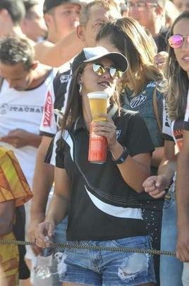 Torcida do Atltico na deciso do Campeonato Mineiro, no Independncia