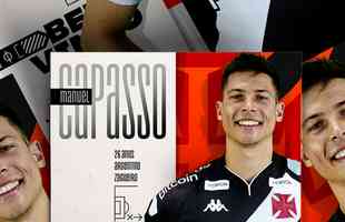 Vasco anunciou a contratao do zagueiro Manuel Capasso