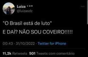 Nonato, volante ex-Internacional e Fluminense; manifestaes de esportistas com a vitria de Lula na eleio para presidente do Brasil