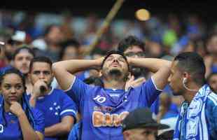 Choro dos torcedores do Cruzeiro com a queda  segunda diviso