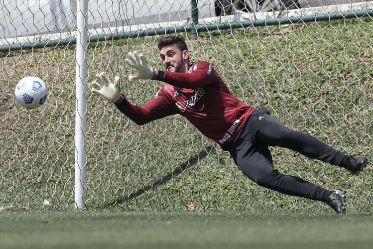 Fotos do treino do Atlético nesta segunda-feira, 13 de setembro de 2021