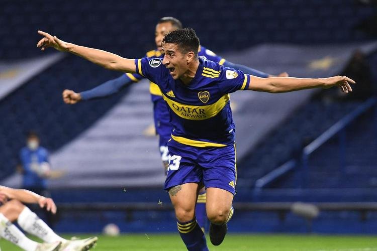 Fotos do jogo entre Boca Juniors e Atlético, na Bombonera, em Buenos Aires, pela ida das oitavas de final da Copa Libertadores de 2021