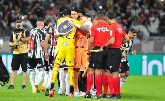 Fotos do jogo entre Atlético-MG e Corinthians