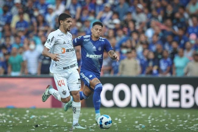 Fotos do jogo de ida das oitavas de final da Copa Libertadores, entre Emelec e Atltico, no estdio George Capwell, em Guayaquil, no Equador