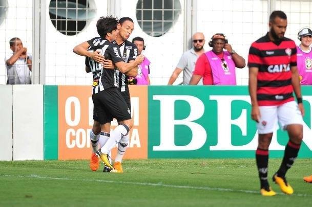 Veja imagens do jogo entre Atltico e Vitria