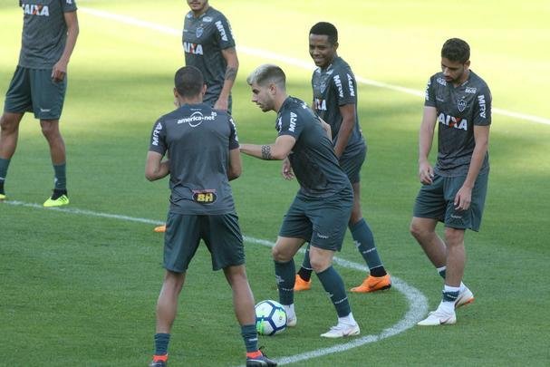 Atltico se prepara para enfrentar o Paran; veja fotos