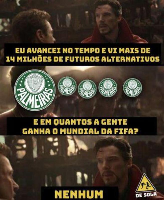 Veja os memes da derrota do Palmeiras para o Chelsea, por 2 a 1, na final do Mundial de Clubes