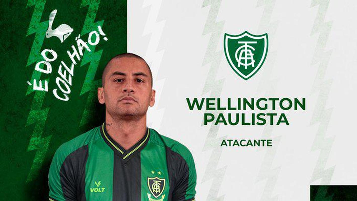 Wellington Paulista, atacante (Amrica)