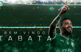 Palmeiras contratou o meia Bruno Tabata