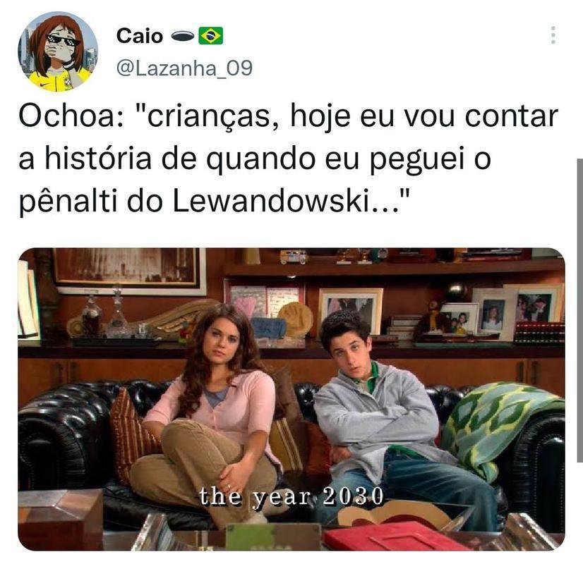 Memes de Ochoa aps a partida contra a Polnia