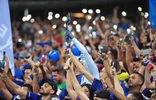 Fotos do show da torcida do Cruzeiro no Mineirão