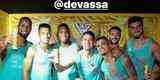 Jogadores do Cruzeiro no carnaval 2018: Thiago Neves postou foto com companheiros em Salvador