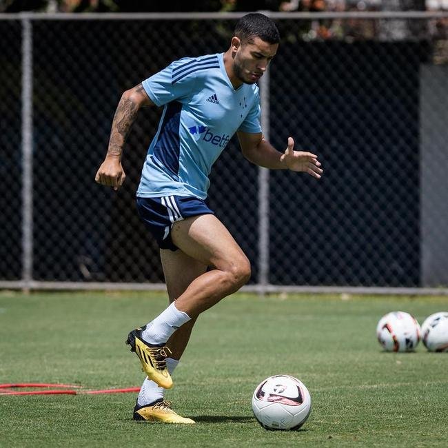 Imagens do treino do Cruzeiro desta segunda-feira (20), na Toca da Raposa II, em Belo Horizonte