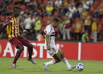 Atacante entrou no segundo tempo no lugar de Luciano e teve as melhores oportunidades do Tricolor contra o Tolima