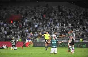 Copa Libertadores de 2021 - O Atltico voltou  semifinal da Libertadores em 2021, mas o resultado no foi o mesmo de 2013. O Galo empatou duas vezes com o Palmeiras (0 a 0 no Allianz Parque e 1 a 1 no Mineiro). O Alvinegro acabou eliminado pelo critrio do gol marcado como visitante.