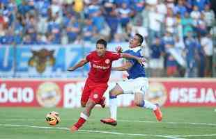 Imagens do jogo entre Cruzeiro e Internacional, na Arena do Jacar, pelo Brasileiro