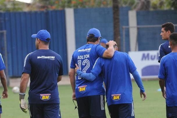 Fotos do treino do Cruzeiro desta quinta-feira, na Toca da Raposa II (crdito: Juarez Rodrigues/EM D.A Press)
