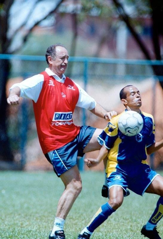 Ricardinho com Felipo, em 2000