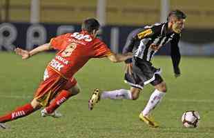 1 fase da Copa Sul-Americana de 2010 - No jogo de ida, contra o Grmio Prudente, fora de casa, o Galo ficou no empate sem gols.