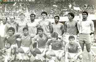 Cruzeiro campeão mineiro de 1987 e semifinalista do Brasileiro: Ademir, Balu, Vilmar, Genilson, Gilmar Francisco, Gomes; Robson, Vanderlei, Careca, Douglas e Edson. 