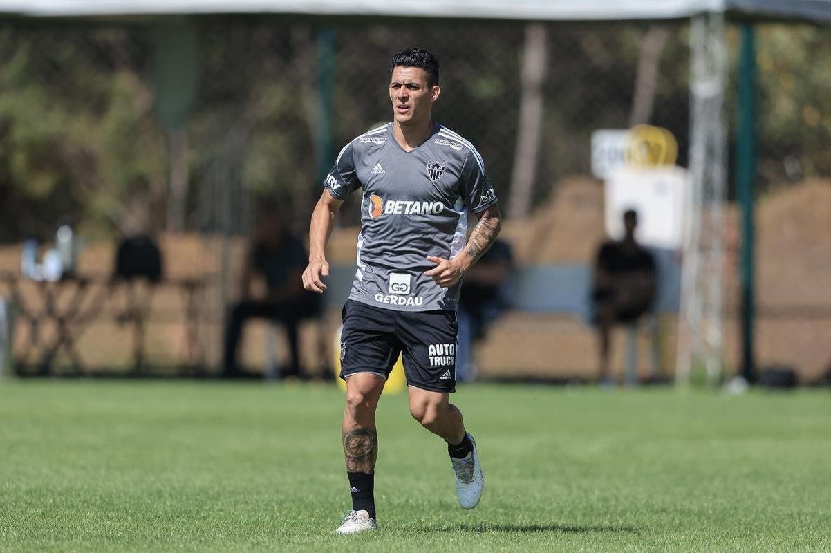 Treino do Atltico para enfrentar o Athletico-PR, no domingo (7/8), s 19h, pelo Campeonato Brasileiro.
