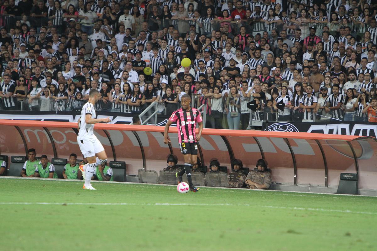 Atltico x Cear: fotos do jogo no Mineiro pelo Brasileiro