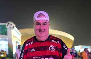Felipe Assumpo, torcedor do Flamengo