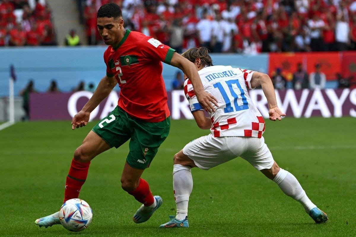 Pela primeira rodada do Grupo F da Copa do Mundo, Marrocos e Crocia se enfrentam no Estdio Al-Bayt, em Al Khor
