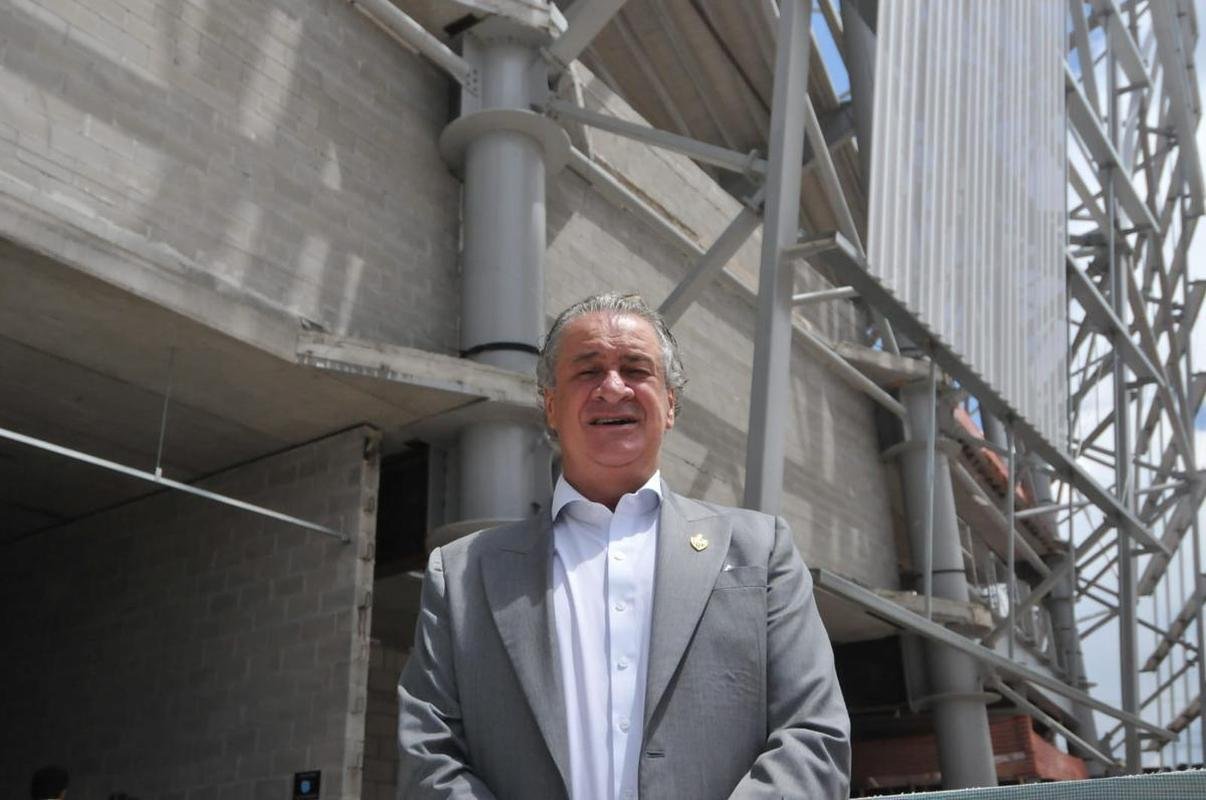 Entrevista do presidente do Atltico, Srgio Coelho, na Arena MRV