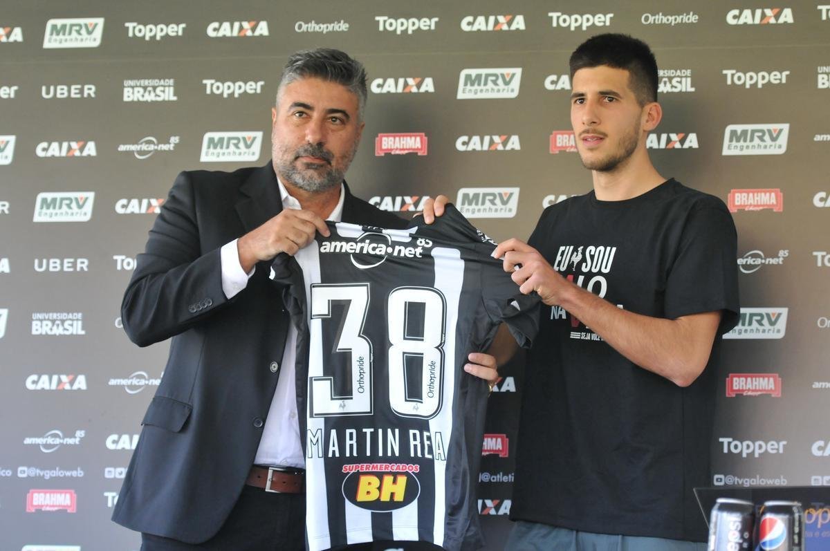 Martn Rea - uruguaio, de 21 anos, chegou ao Atltico em agosto de 2018. Emprestado pelo Danubio por um ano, o jogador ainda no estreou pelo clube e segue aguardando uma oportunidade.