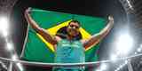 Thiago Braz conquistou medalha de bronze no salto com vara