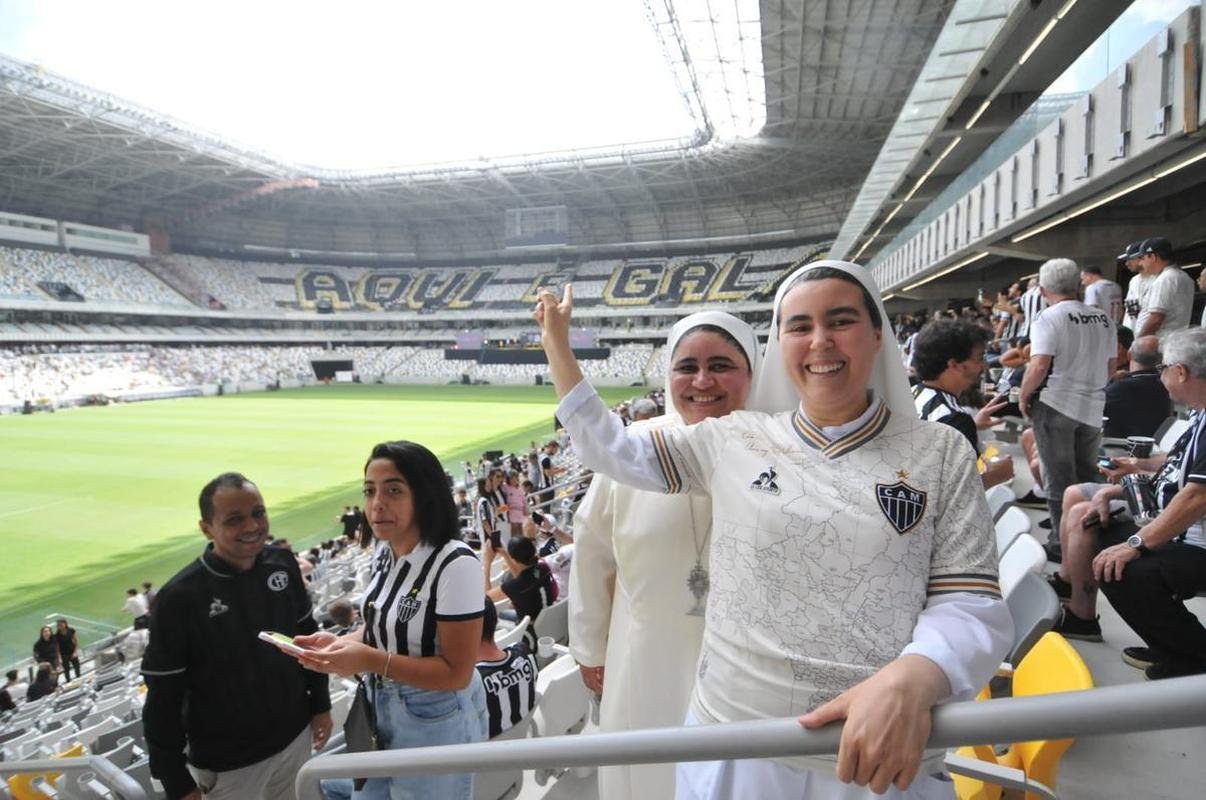 Fotos da inaugurao da Arena MRV, do Atltico
