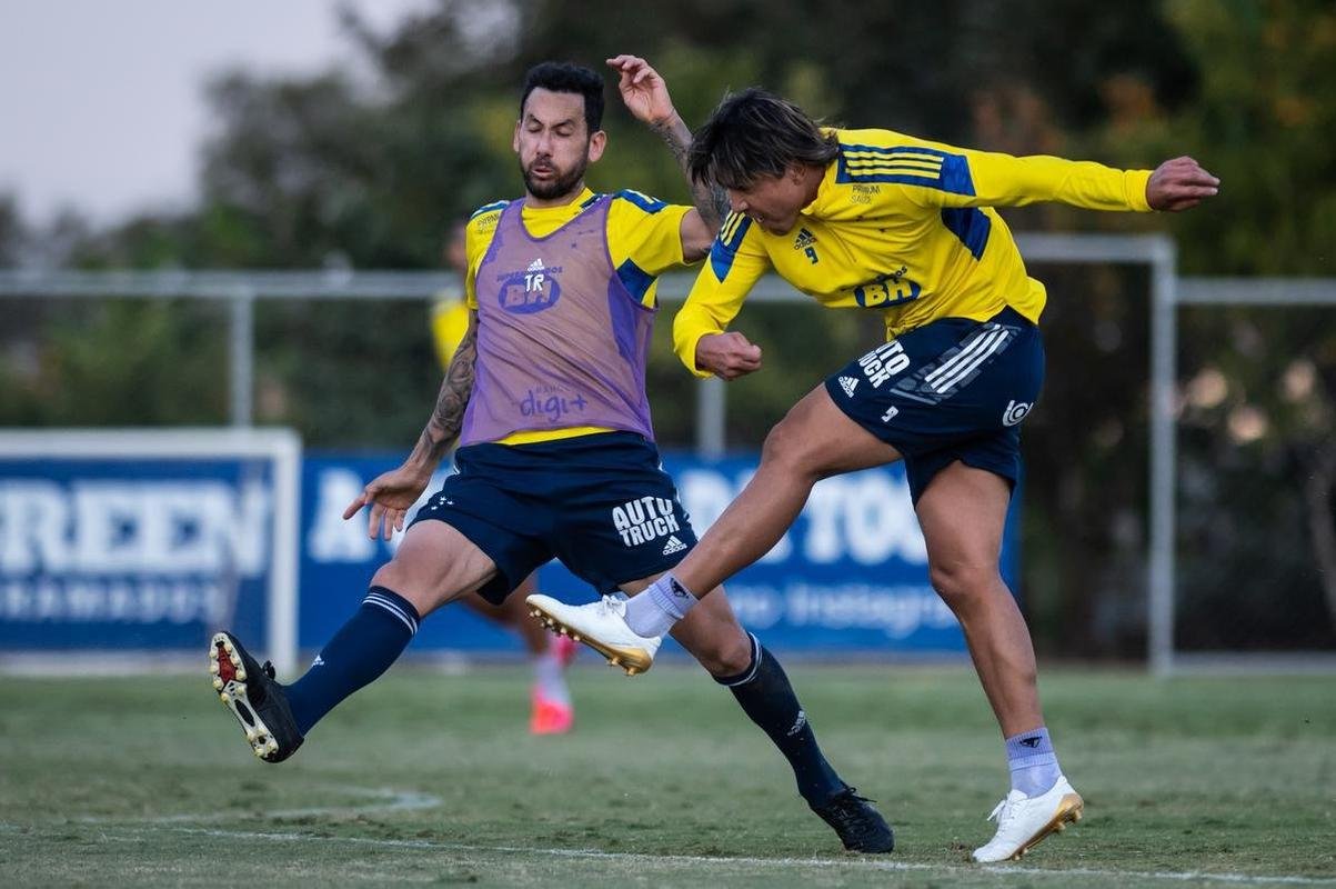 Fotos do treino do Cruzeiro desta quinta-feira (8/7)