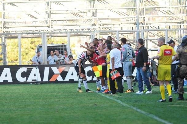 Atltico e Palmeiras se enfrentaram, no Independncia, pela 23 rodada da Srie A do Brasileiro