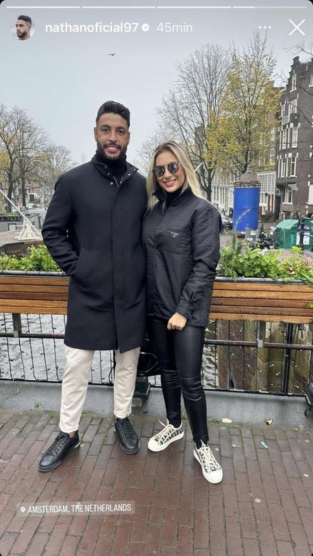 Nathan Silva em Amsterd