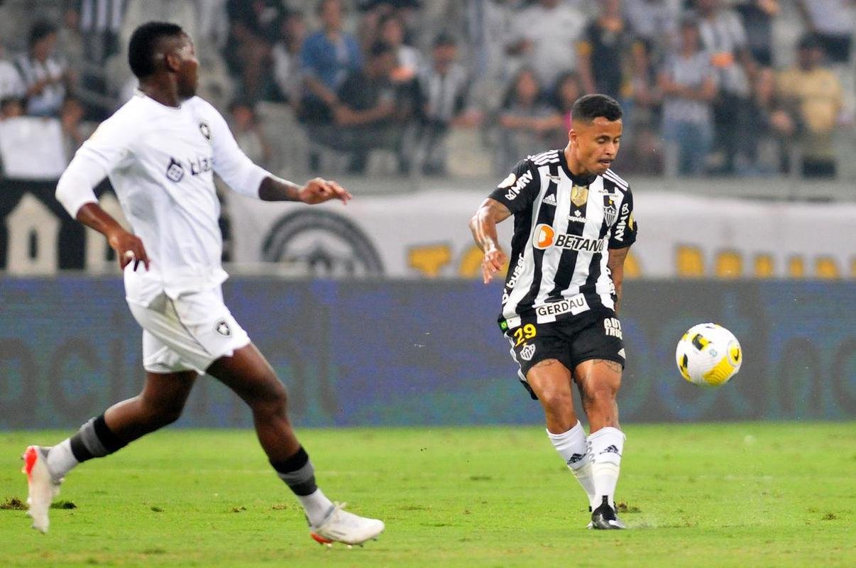 Atltico recebeu o Botafogo no Mineiro, em Belo Horizonte, pela 36 rodada do Campeonato Brasileiro de 2022.