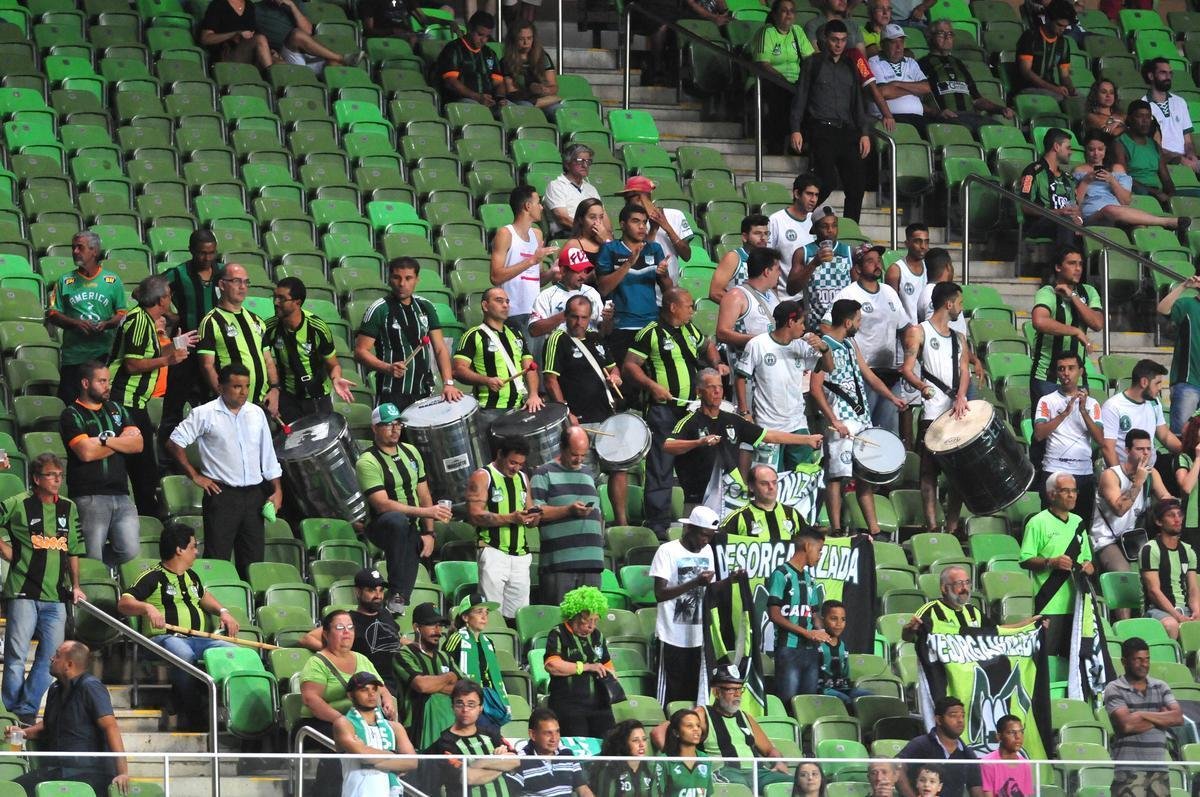Fotos de Amrica x Caldense, no Independncia, pela 10 rodada do Campeonato Mineiro (Ramon Lisboa/EM D.A Press)