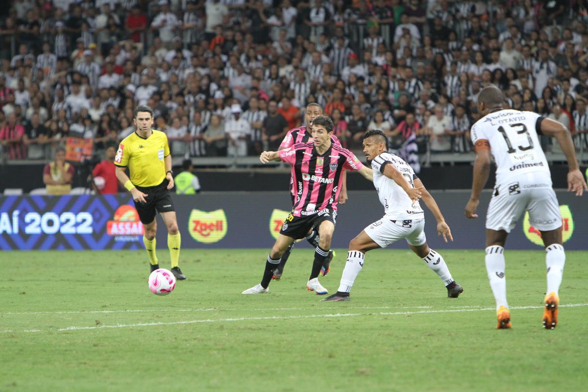 Atltico x Cear: fotos do jogo no Mineiro pelo Brasileiro