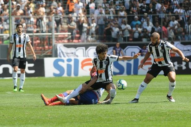 Atltico e Bahia se enfrentaram em jogo da 16 rodada do Campeonato Brasileiro