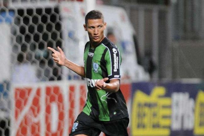 Richarlison foi formado nas categorias de base do Amrica 