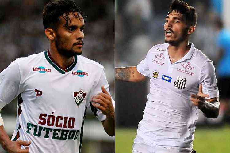 Nelson Perez/Fluminense - Ivan Storti/Santos
