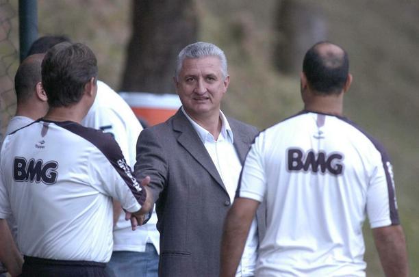 23/06/2010. Apresentação do novo diretor de futebol do Atlético, Eduardo Maluf, no Centro de Treinamento (Cidade do Galo)