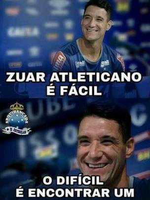 Torcedores do Cruzeiro tiram sarro de atleticanos após conquista do Mineiro