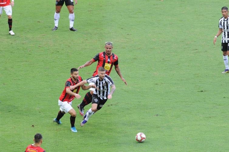 Fotos do jogo entre Atltico e Pouso Alegre, no Mineiro, em Belo Horizonte, pela oitava rodada do Campeonato Mineiro de 2021